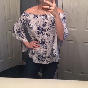 Off the shoulder shirt